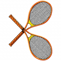 Tennis Embroidery Design 5 Tennis Embroidery Design 5